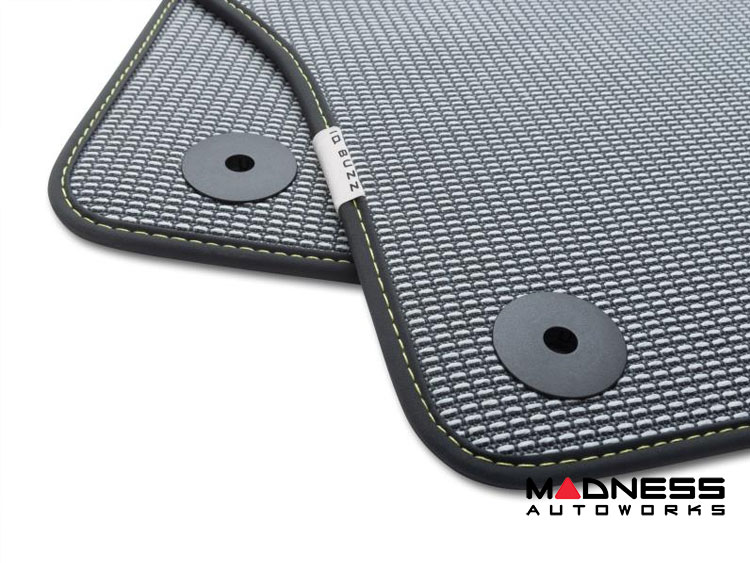 Volkswagen ID. Buzz Floor Mat Set - HeritageMats - Copper - w/ Rear Bench